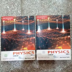 Physics Book Class12 Part 1&2 CBSC English