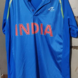 India Blue Jersy M Size