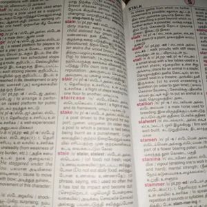 dictionary and books