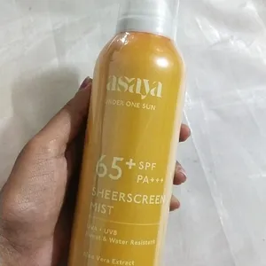 Asaya Sunscreen Spray 65+Spf Pa+++