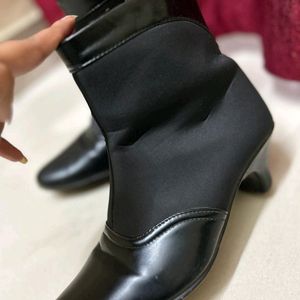 Black Leather Boots