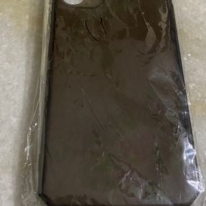 New Black Silicone iPhone 11 Cover