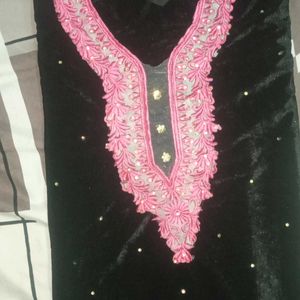 Velvet Kurti Fabric