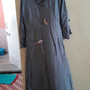 Long Grey Kurti