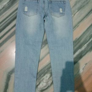 Distressed Jeans, Fit 26/27, Totally New, Trendy