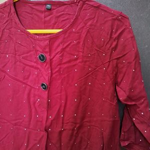 Red Kurta