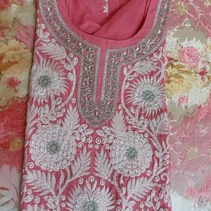 WOMEN PATIALA HOUSE STITCHED STRAIGHT KURTA SET 🔥