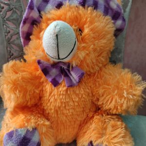 Orange Teddy Bear For Kids