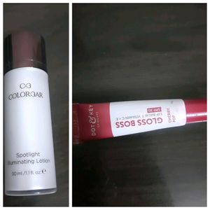 Colorbar Illuminating Lotion And Lip Balm Combo