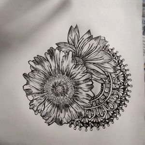 Mandala Flower Art