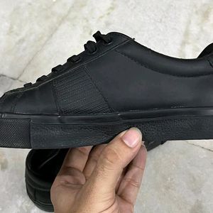 ZARA MONOCHROME BLACK SNEAKERS EUR 41