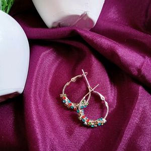 Earring (Hoops) in Multicolour