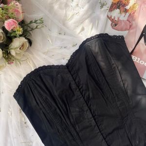 Vintage Black Corset