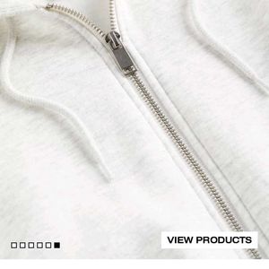 Short Hooded Sweatshirt Jacket