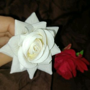 Artificial Rose Pin 🌹