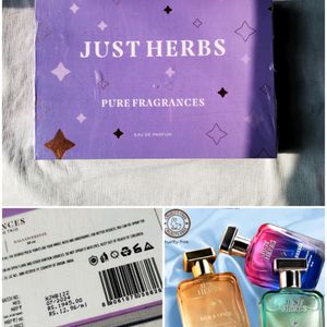 (Sealed) Just Herbs Perfume Kit 🆕🆕