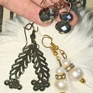 Free Earrings With Party Wear Dress 🟡