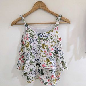 Floral Crop Top