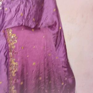 Purple Saree