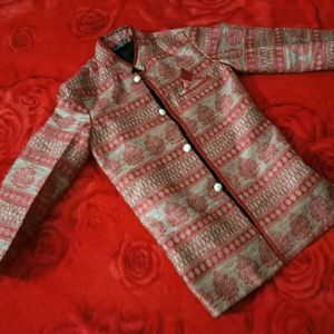 Boys Sherwani Red