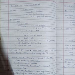 Ca Inter Paper 2 Corporate Law Handwritten Notes