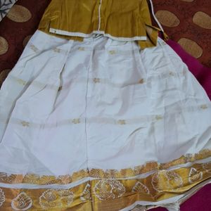 Traditional Kerala Skirt And Blouse