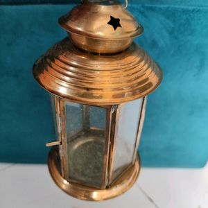 Akhand Diya Brass, Glass Hanging Diy