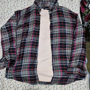 A Shirt With Check Print (Inner Winner Included)