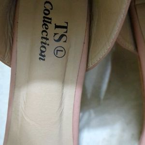 Light Pink Heal Sandals