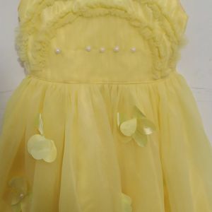 Soft Yellow Frock