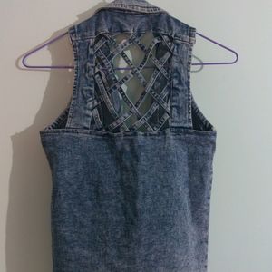 Denim's Stylish Half Jacket