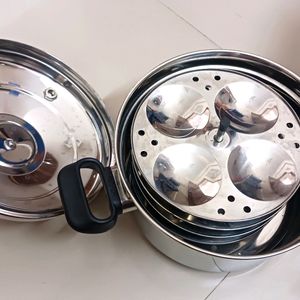 Brand New Vinod Induction Cooker With 4 Idli Plate