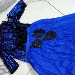 Black And Blue Dress