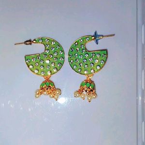 Ethnic Jumkas And Earrings