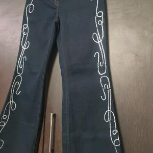 Spiegel Jeans Embellished Dark Wa