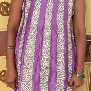 Strips Short Kurti