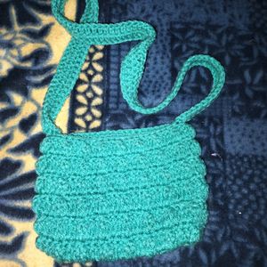 Crochet Popcorn Slingbag