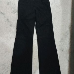 BLACK BOOTCUT PANT