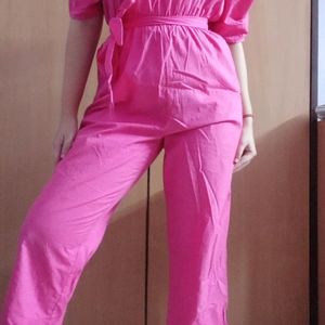 Pink Jumpsuit