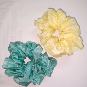 ORGANZA SCRUNCHIE pack Of 2