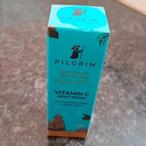 Pilgrim Vitamin C Night Serum With Hyaluronic Acid