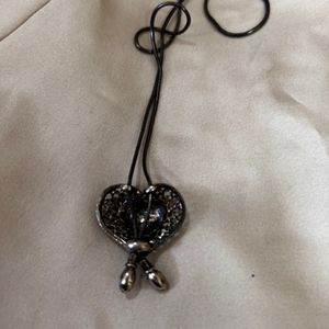 Heart Oxidised Pendant