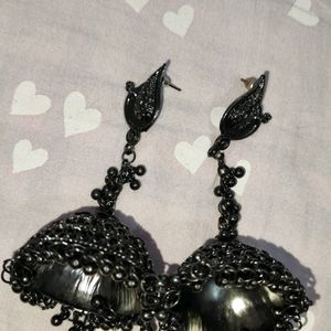 Black Traditional Earrings