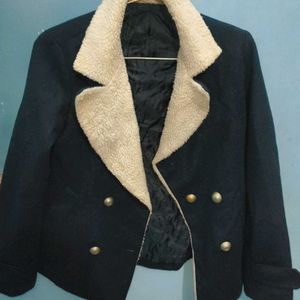 Dark Blue Winter Blazer