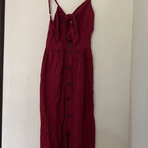 Tie-up Dress