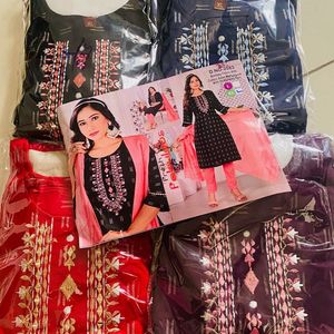 Women Kurti Pent With Duptta