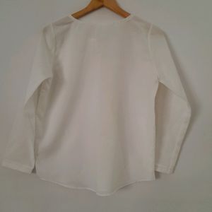 White Casual Top (Women's)