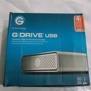 G-Drive 4TB USB 3.0 External Hard Disk