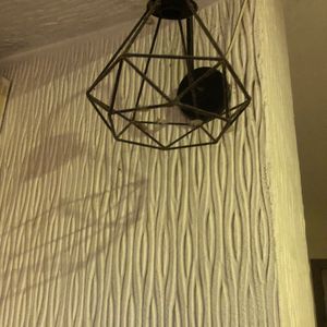 Rot Iron Wall Lamp