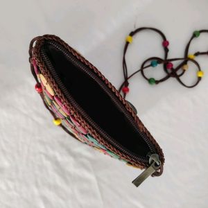 Multicolour Beads Sling Bag (Women)